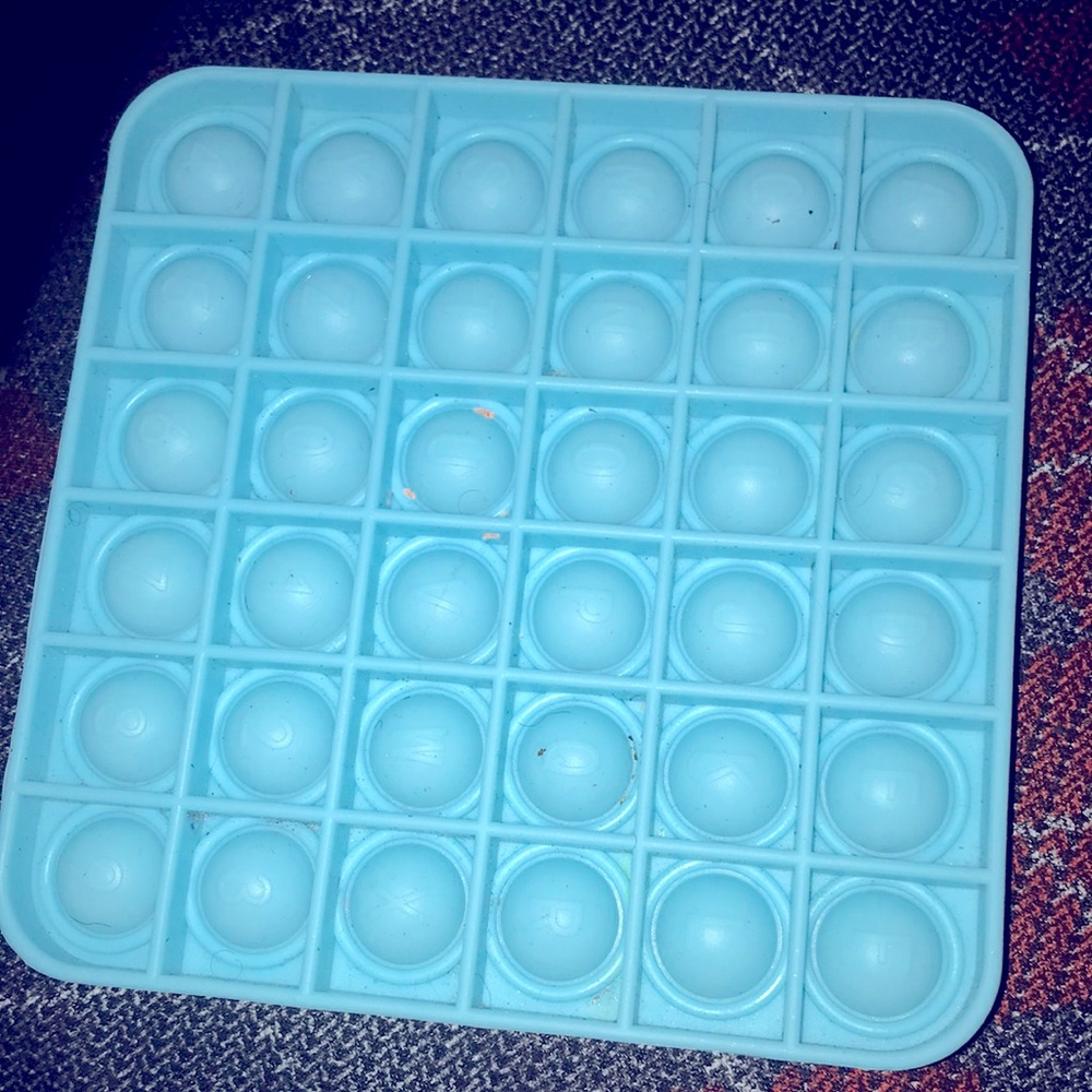 Blue pop it
